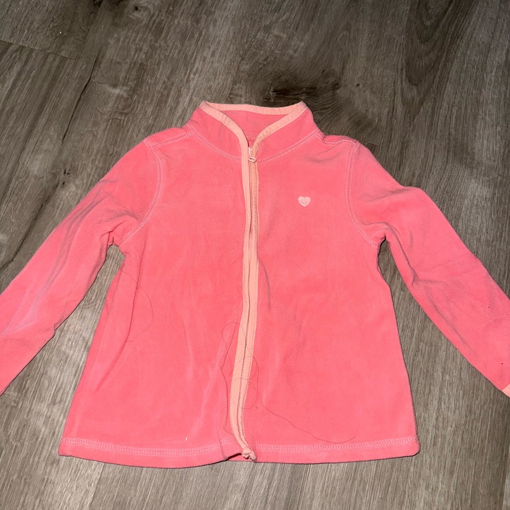 OshKosh B'gosh Coral Zip-Up Jacket